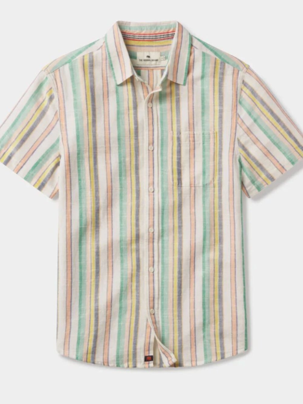 The Normal Brand Freshwater Short Sleeve Button Front